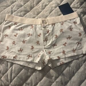 Brandy Melville deer shorts